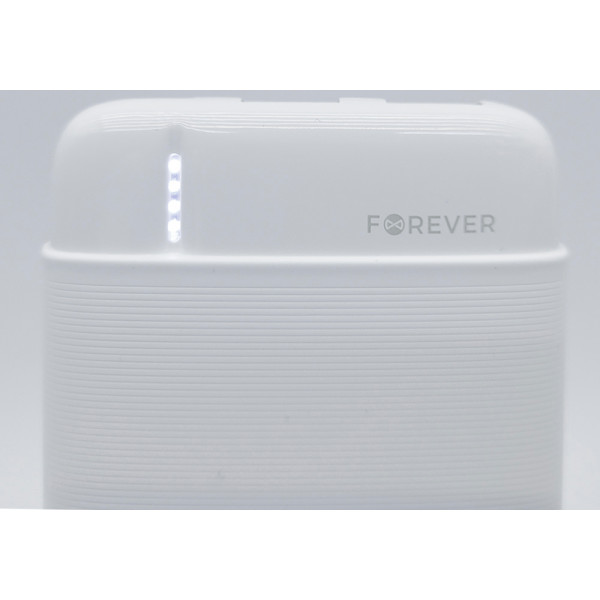 Фото - Батарея мобільна Forever 10000mAh White (TB-100M)