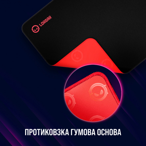 Фото - Килимок для миші ігровий Lorgar Main 325 Gaming (LRG-GMP325)