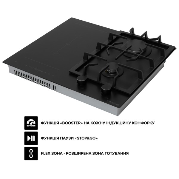Фото - Варочная панель комбинированная Interline HCV 560 KGF BA Nano Matte