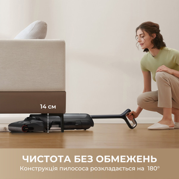Фото - Пилосос ручний миючий Mova M10 Black (HMH15A)