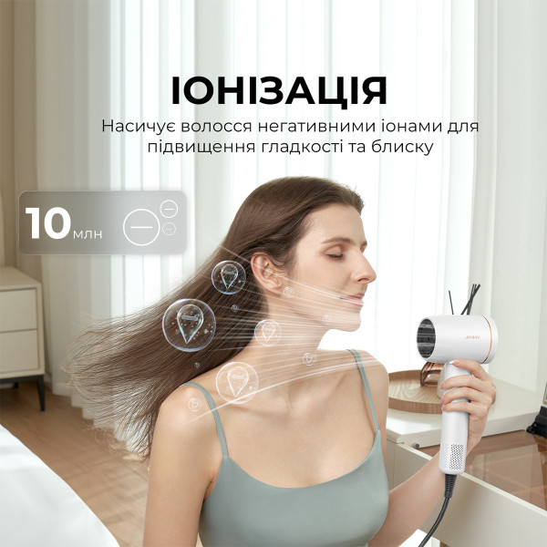 Фото - Фен JIMMY F7 White