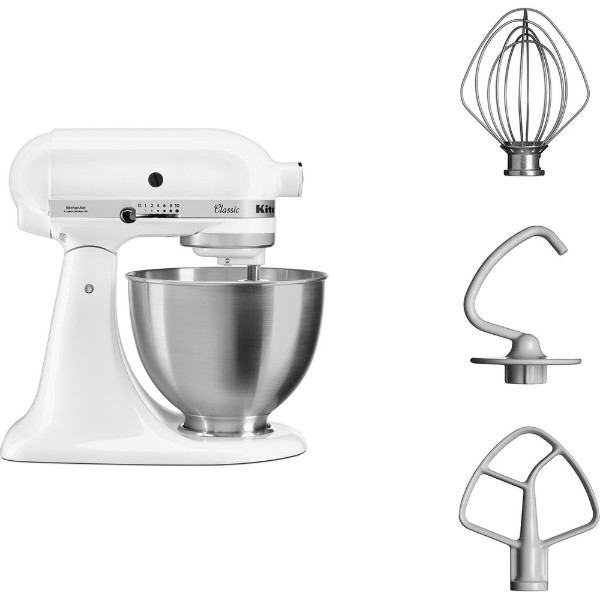 Фото - Кухонна машина KitchenAid 5K45SSEWH