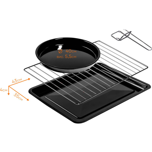 Фото - Печь электрическая Liberton LEO-650 Black