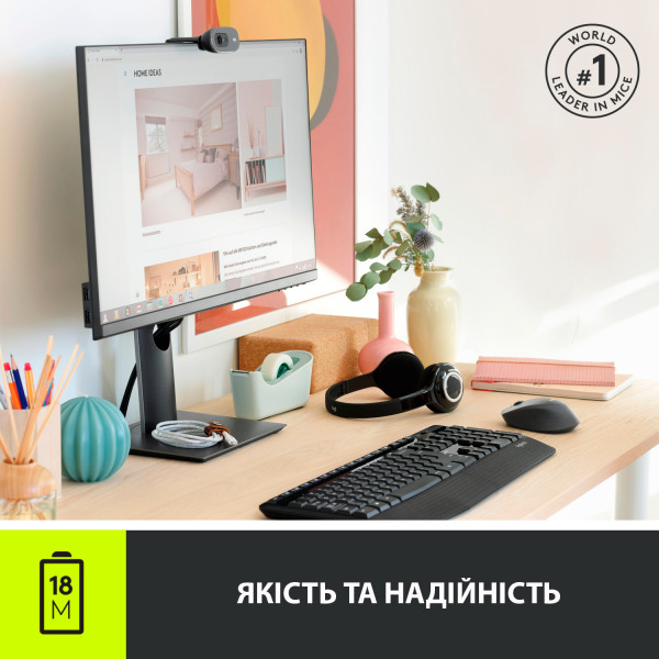 Фото - Уцінка - Миша бездротова Logitech M280 WL Black (910-004287) #
