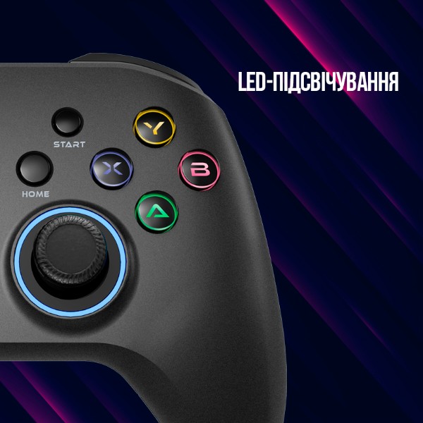Фото - Геймпад Lorgar TRIX-510 Wireless Gamepad BT Black (LRG-GP510)