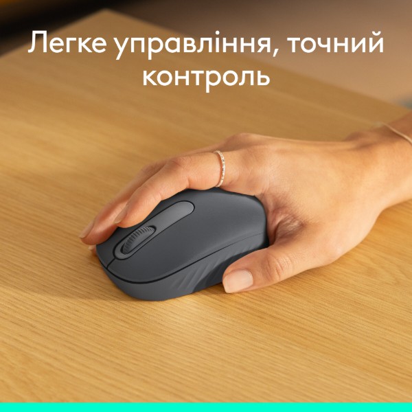 Фото - Миша бездротова Logitech M196 Bluetooth Mouse Graphite (910-007459)