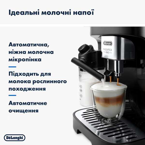Фото - Кавомашина Delonghi ECAM290.61.B Magnifica Evo