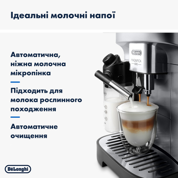 Фото - Кофемашина Delonghi ECAM290.61.SB Magnifica Evo