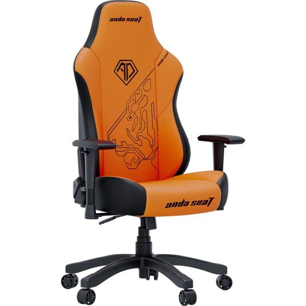Фото - Крісло для геймерів Anda Seat Phantom 3 Tiger edition Orange PVC Size L (AD18Y-14-OB-PV/C)