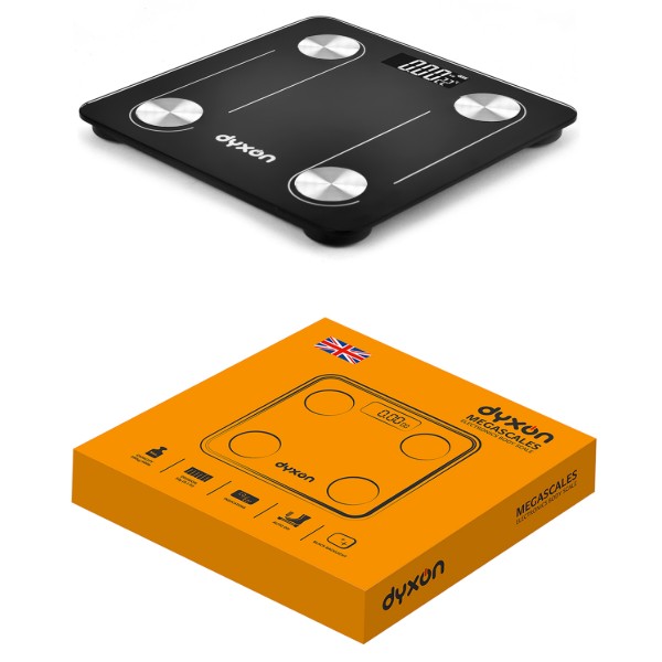 Фото - Смарт-ваги підлогові Dyxon MEGASCALES 100 Black (DXNVGMGSCLS100B)