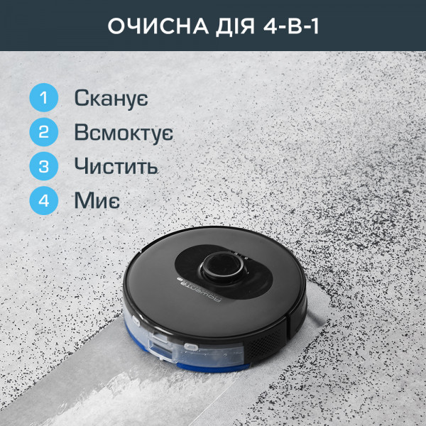 Фото - Робот-пилосос миючий Rowenta RR8595WH