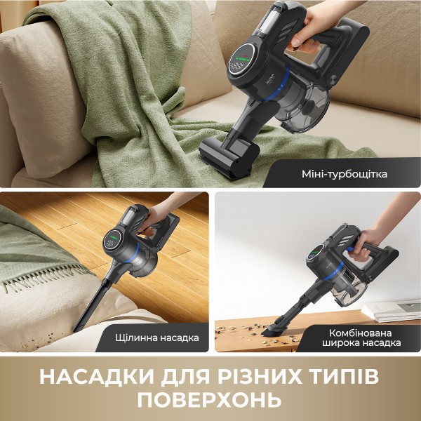 Фото - Пылесос ручной для дома Mova Cordless Vacuum Cleaner J30