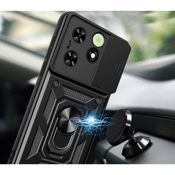 Фото - Чохол для смартфону BeCover Military for Tecno Spark Go 2024 (BG6) Black (710684)