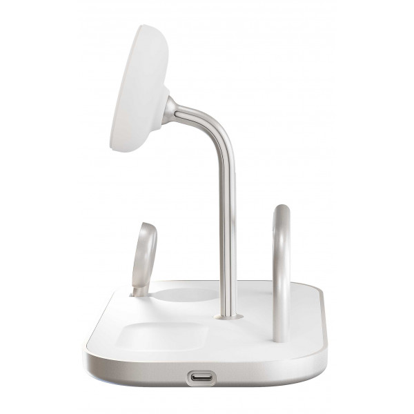 Фото - Бездротовий зарядний пристрій Zens 4-in-1 Wireless Charger White (ZEDC29W/00)