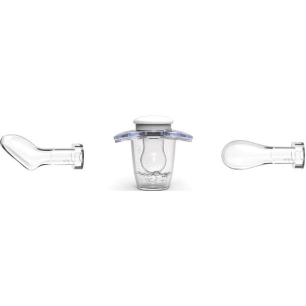 Фото - Ортодонтическая пустышка Nuvita Air 6м+ 2 шт. для мальчика Синий NV7080Blue