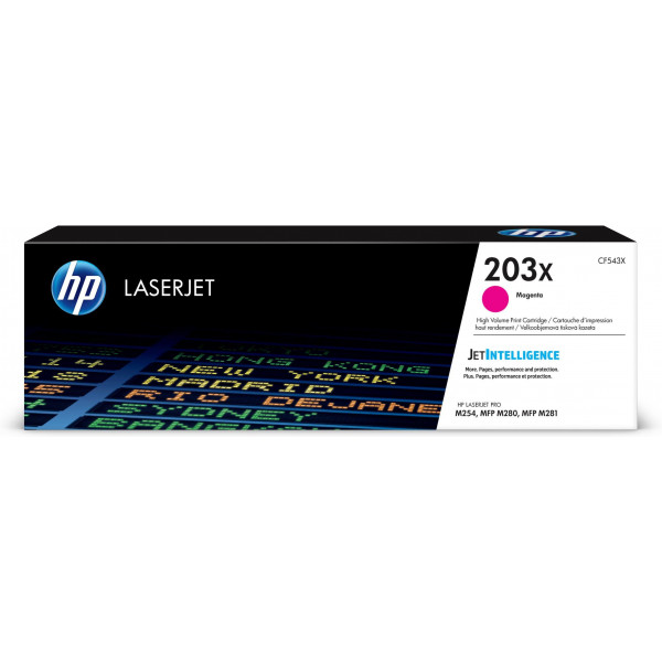 Фото - Картридж для лазерних принтерів/БФП HP 203X CLJ M280/M281/M254 Magenta (CF543X) Фото - Картридж для лазерних принтерів/БФП HP 203X CLJ M280/M281/M254 Magenta (CF543X)