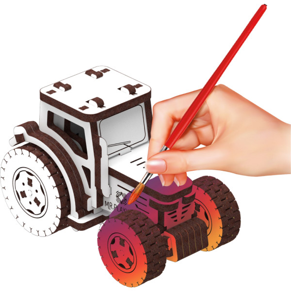 Фото - 3D пазли Mr.Playwood Трактор - Всюдихід (10807)