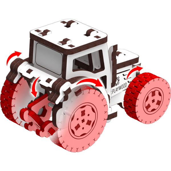 Фото - 3D пазли Mr.Playwood Трактор - Всюдихід (10807)