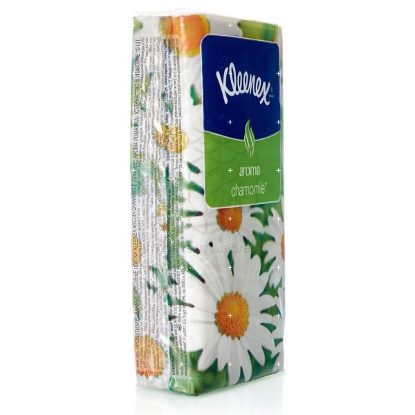 Фото - Серветки гігієнічні сухі Kleenex Ромашка 10 шт. (5901478905277)