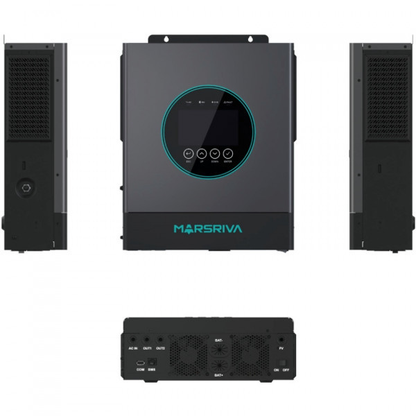 Фото - Інвертор гібридний сонячний Marsriva MR-SPF6.5K-LP1-TL20E, Wi-Fi (1ф., 6500VA, 6500W)