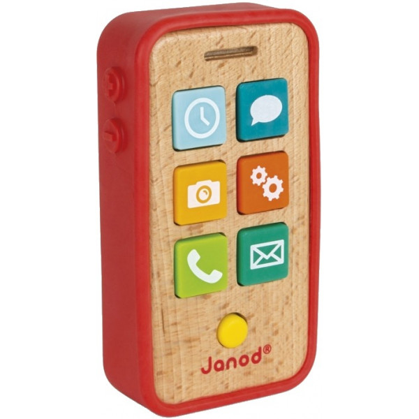 Фото - Інтерактивний гаджет Janod Телефон зі звуком (J05334)