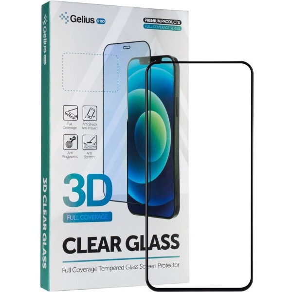 Фото - Защитное стекло для смартфона Gelius Pro 3D for Samsung A36 Black (00000100783)