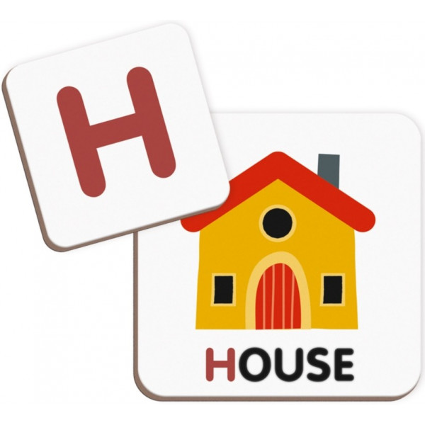 Фото - Настільна гра (3-4 роки) Janod Англійська Алфавіт (J02712)