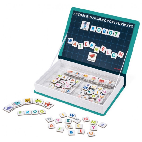 Фото - Настільна гра (3-4 роки) Janod Англійська Алфавіт (J02712)