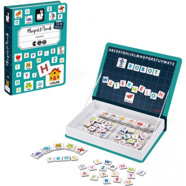Фото - Настільна гра (3-4 роки) Janod Англійська Алфавіт (J02712)