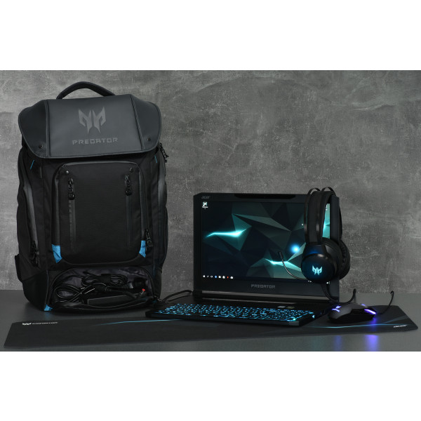 Фото - Рюкзак для ноутбуку Acer Predator Gaming Utility Backpack with Teal Blue PBG591 (NP.BAG1A.288)