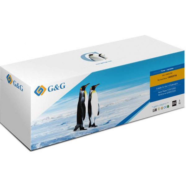 Фото - Картридж для лазерных принтеров/МФУ G&G для Xerox PH3052/3260/WC3215/3225 Black (2x3000 стр) (G&G-106R02782)