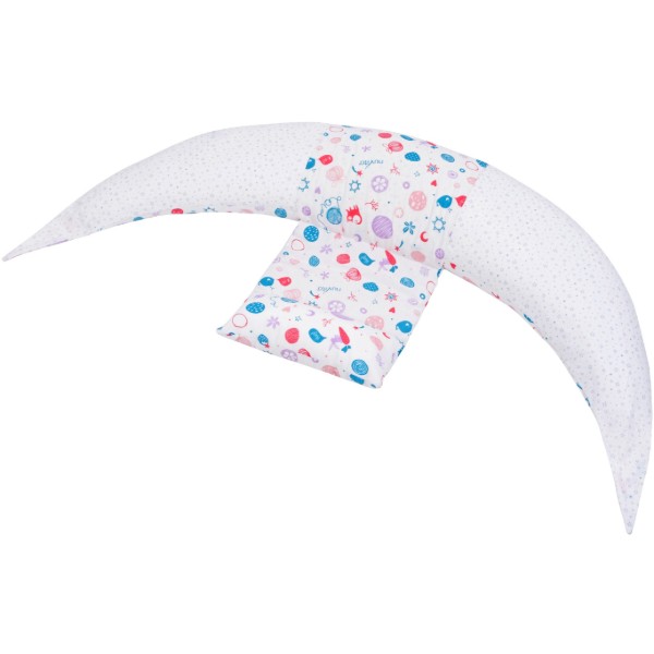 Фото - Чохол на подушку для вагітних і годуючих Nuvita DreamWizard (NV7101White)