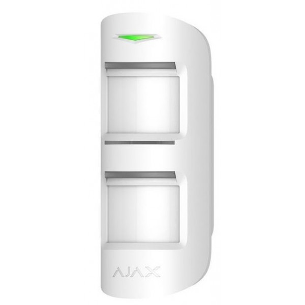 Фото - Беспроводной датчик движения Ajax MotionProtect Outdoor, Jeweller, CR123A x 2 шт White (000010641)