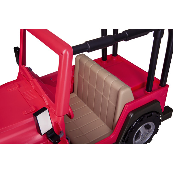 Фото - Транспорт для ляльки Our Generation Рожевий Джип з Чорної Рамкою (BD37277Z)