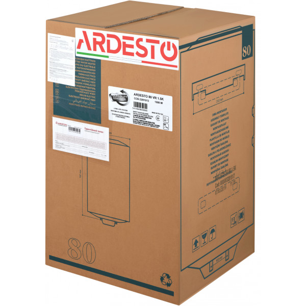 Фото - Уцінка - Водонагрівач ARDESTO NEU NTS 80 V 1.5K EU2