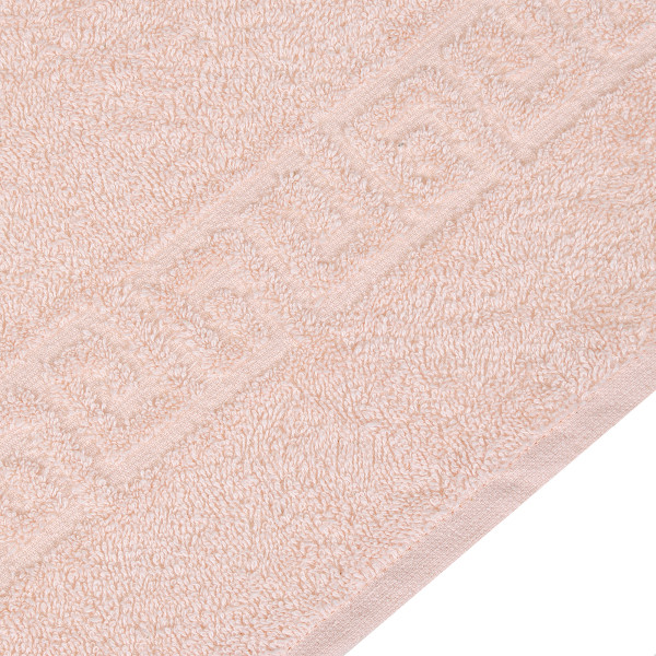 Фото - Рушник банний Home Line махровий бордюр пудровий 100х150 (172781)