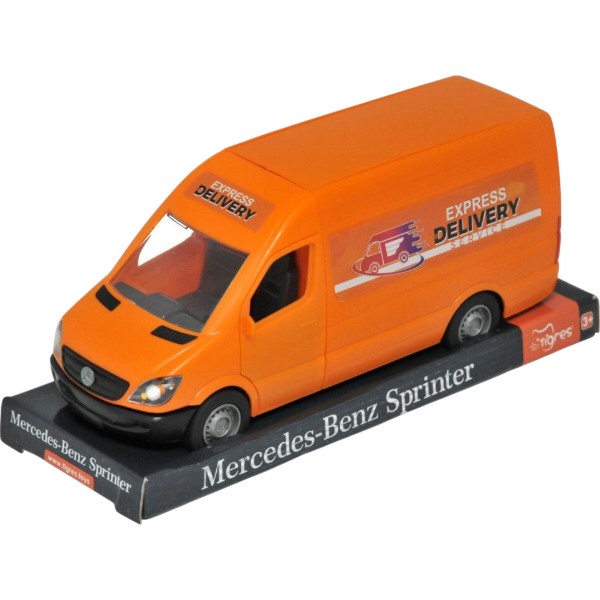Фото - Коллекционная спецтехника Tigres Mercedes-Benz Sprinter грузовой Оранжевый (39719)