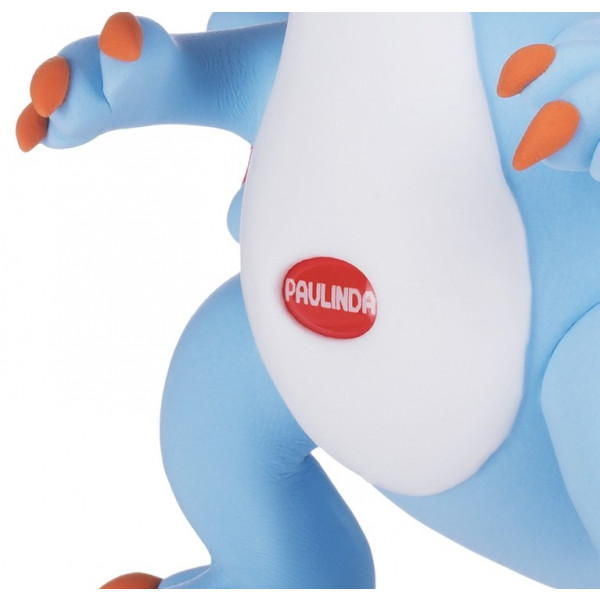 Фото - Маса для ліплення Paulinda Super Dough Cool Dragon Дракон Блакитний (PL-081378-14)