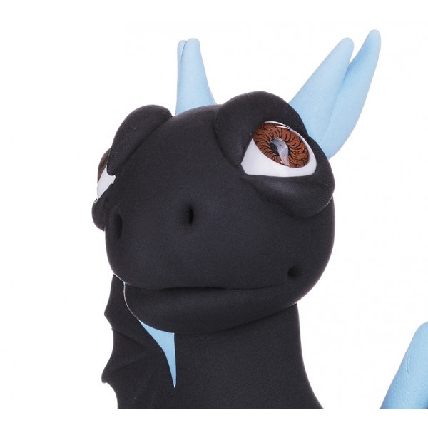 Фото - Маса для ліплення Paulinda Super Dough Cool Dragon Дракон Чорний (PL-081378-17)