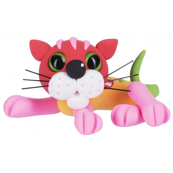 Фото - Маса для ліплення Paulinda Super Dough Кошенята 3 в 1 (PL-081556)