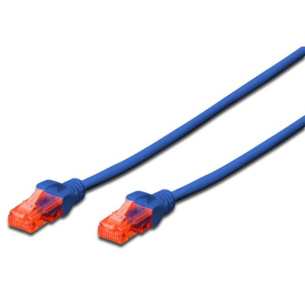 Фото - Кабель патч-корд Digitus CAT 6 UTP 3 м Blue (DK-1612-030/B)