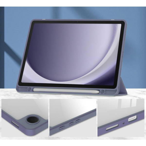 Фото - Чохол для планшета BeCover Soft Edge з кріпленням для стілусу for Samsung Galaxy Tab A9 Plus SM-X210/SM-X215/SM-X216 11.0"" Purple (710371)