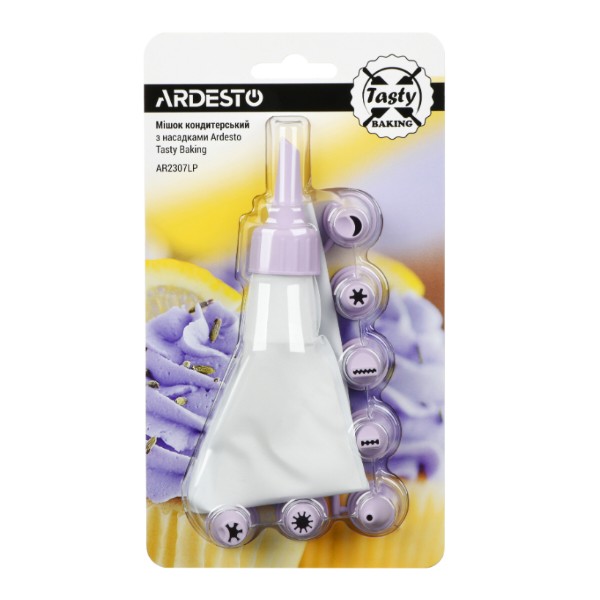 Фото - Кондитерський мішок ARDESTO Tasty Baking Lilac (AR2307LP)