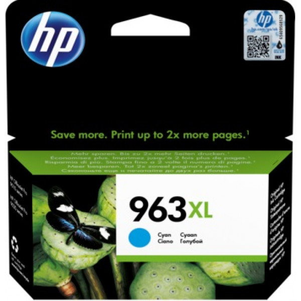 Фото - Картридж для струменевих принтерів/БФП HP 963XL High Yield HP OJ Pro 9010 /9013/9020/9023 Cyan (3JA27AE) Фото - Картридж для струменевих принтерів/БФП HP 963XL High Yield HP OJ Pro 9010 /9013/9020/9023 Cyan (3JA27AE)