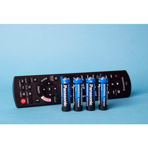 Фото - Батарейка тип AA Panasonic GENERAL PURPOSE R6 TRAY 4 ZINK-CARBON