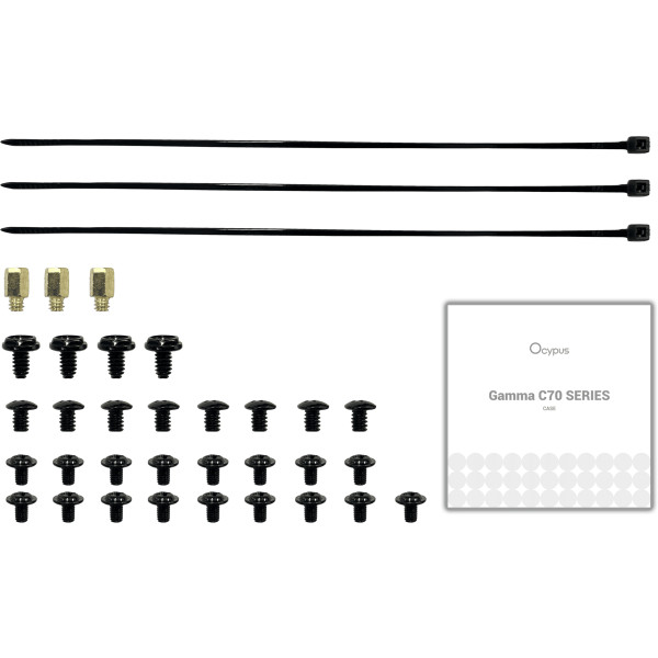 Фото - Корпус OCYPUS ATX W/O PSU GAMMA C70 BK (GAMMA-C70-BKG000XX-GL)