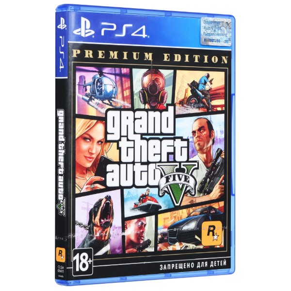 Фото - Игровой диск PS4 Grand Theft Auto V Premium Edition [Blu-Ray диск]