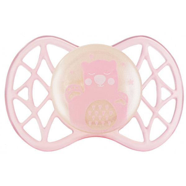 Фото - Симетрична пустушка Nuvita Air55 Explorer 0m + (ведмідь, пінгвін) 2 шт. (NV7067GF)