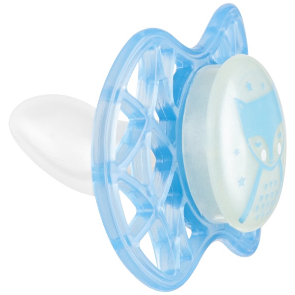 Фото - Ортодонтична пустушка Nuvita Air55 Explorer 6m + (собачка, лисиць) 2 шт. (NV7086GM)
