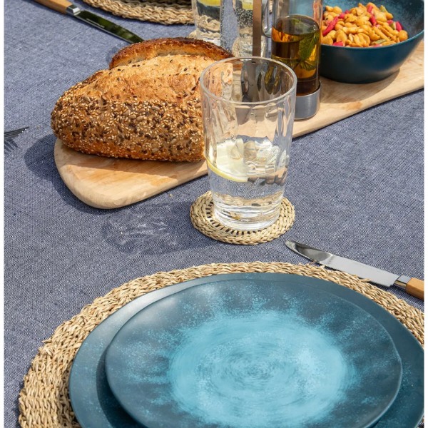Фото - Столовый сервиз Bo-camp Tableware Stone 12 Pieces 4 Person Dark Blue (6917100)